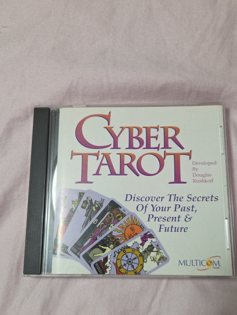 Cyber Tarot PC Game Software - White & Purple